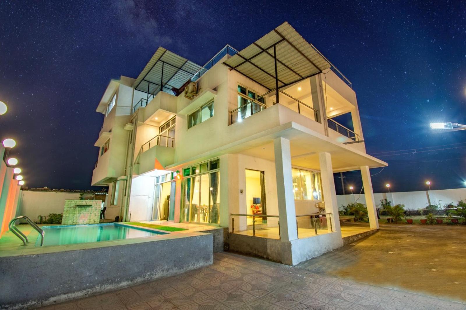 Empyrean Stay Ll 6Bhk Ll Royal Bramha Palace Ll Pvt Pool Ll Lonavla Exterior foto
